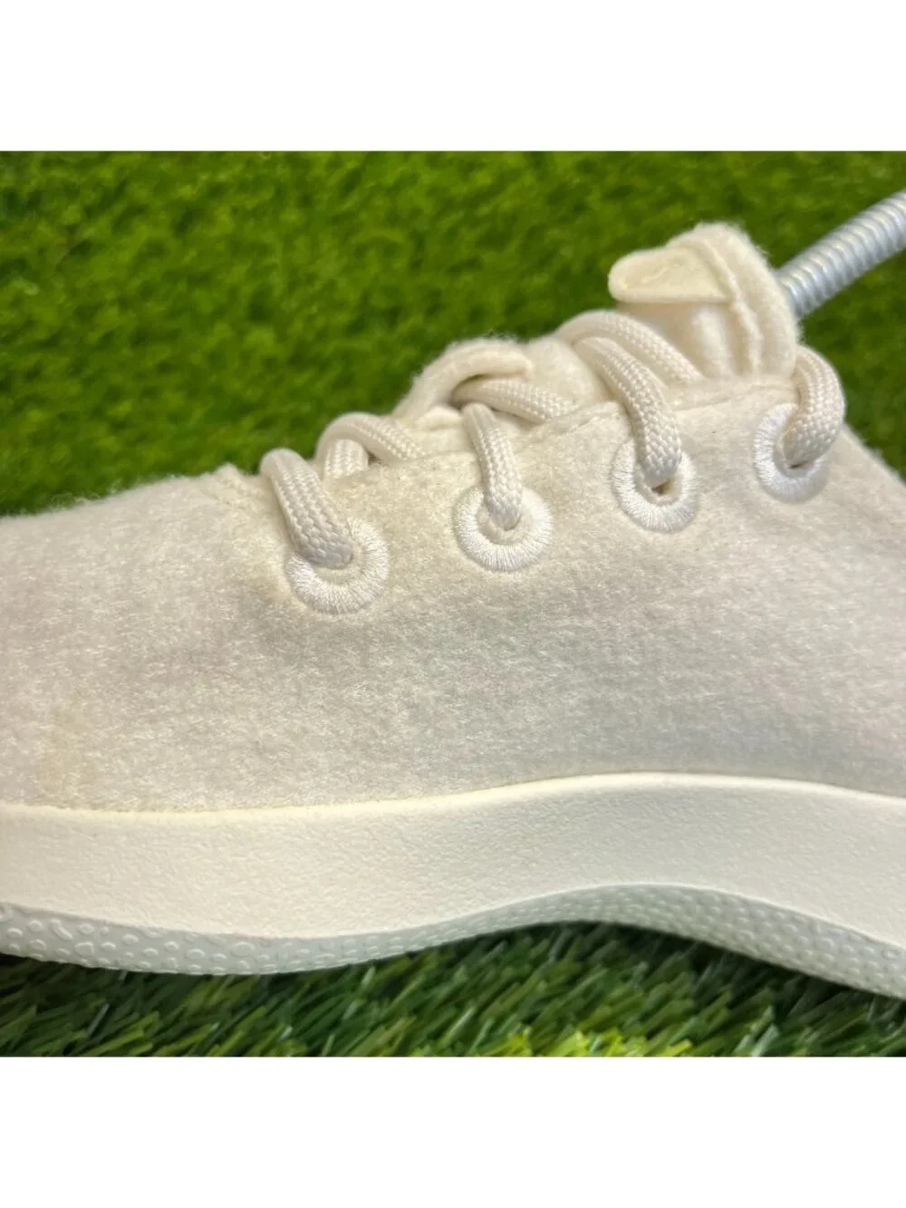 Allbirds Wool Runners Natural White Womens Size 6 Running Walking Shoes Sneakers